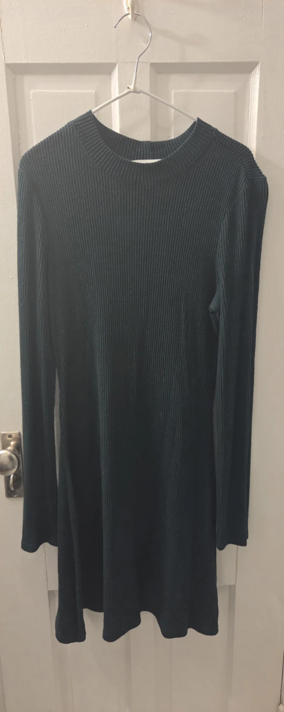 Bluenotes Ribbed Long Sleeve Dress size M