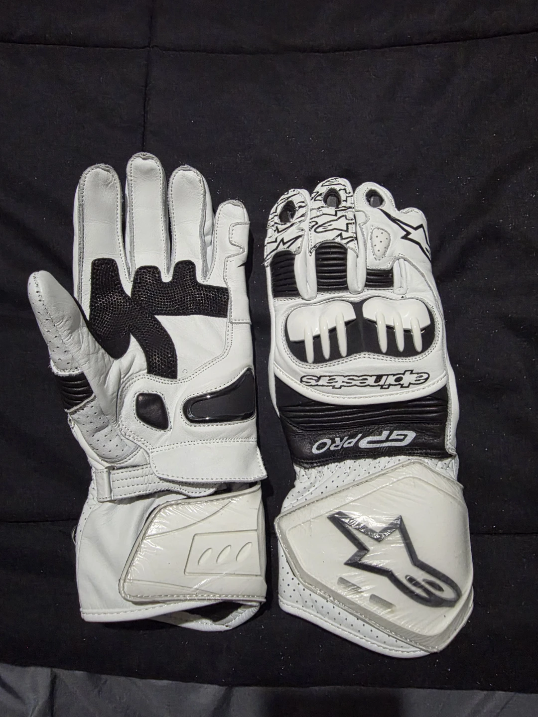 Alpinestars GP Pro Motorcycle Gloves - White, Large - photo 4