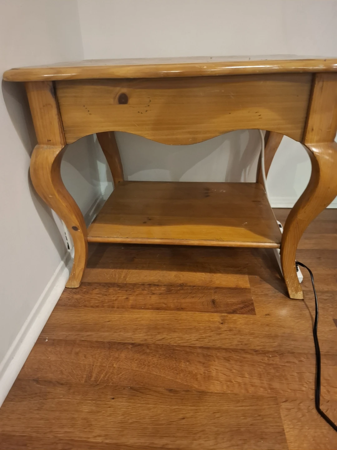Solid Wood Side Table