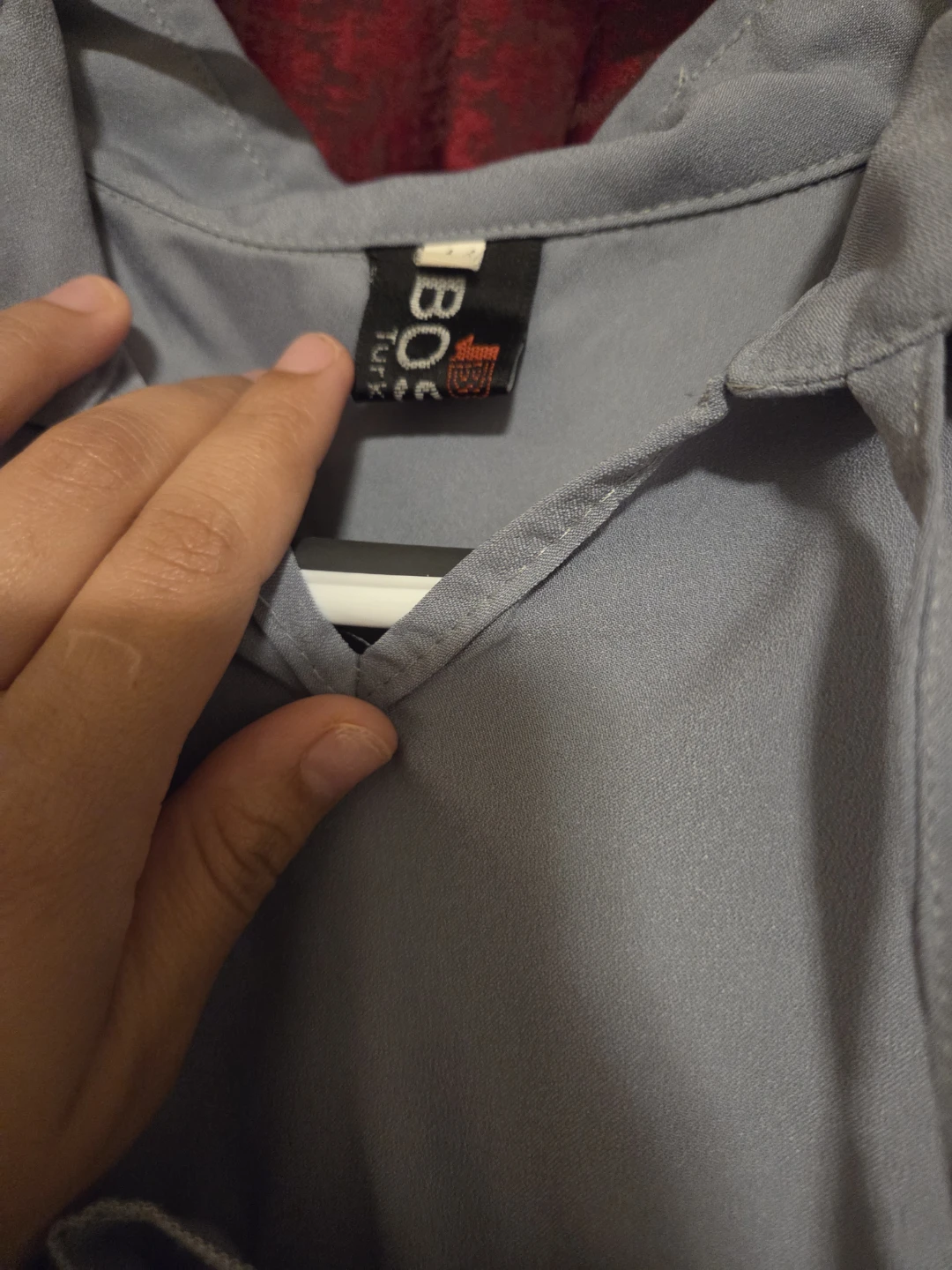 Boss Turkey Grey Ruffled Blouse - photo 2