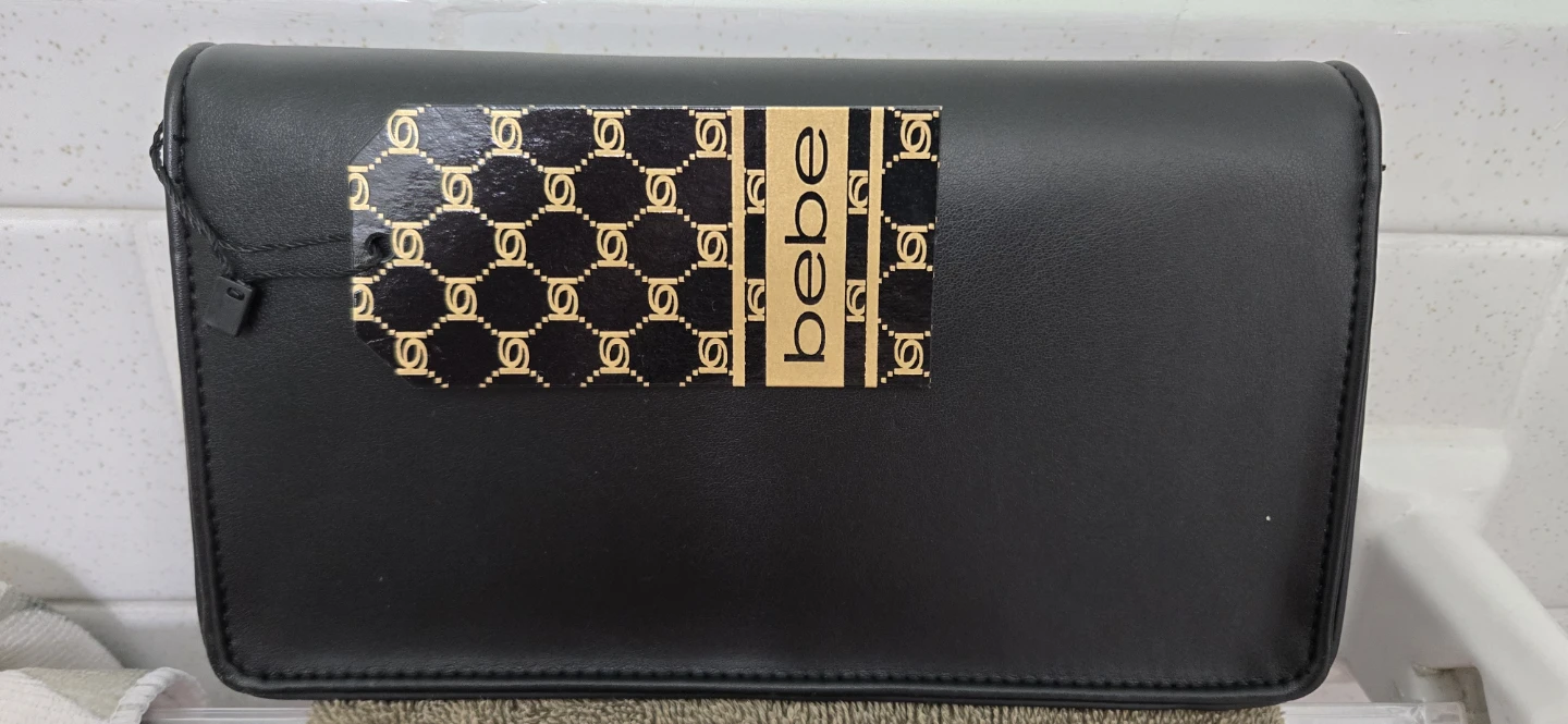 bebe Rhinestone Embellished Clutch - photo 2