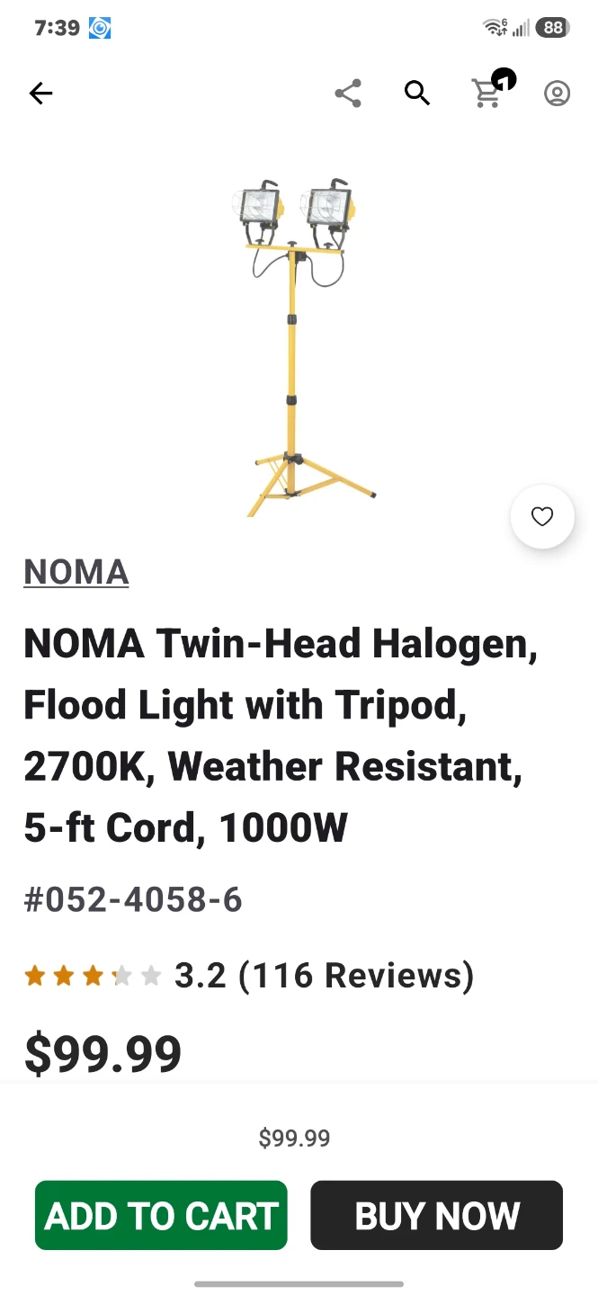 SupraLite Dual Head Halogen Work Light - photo 5