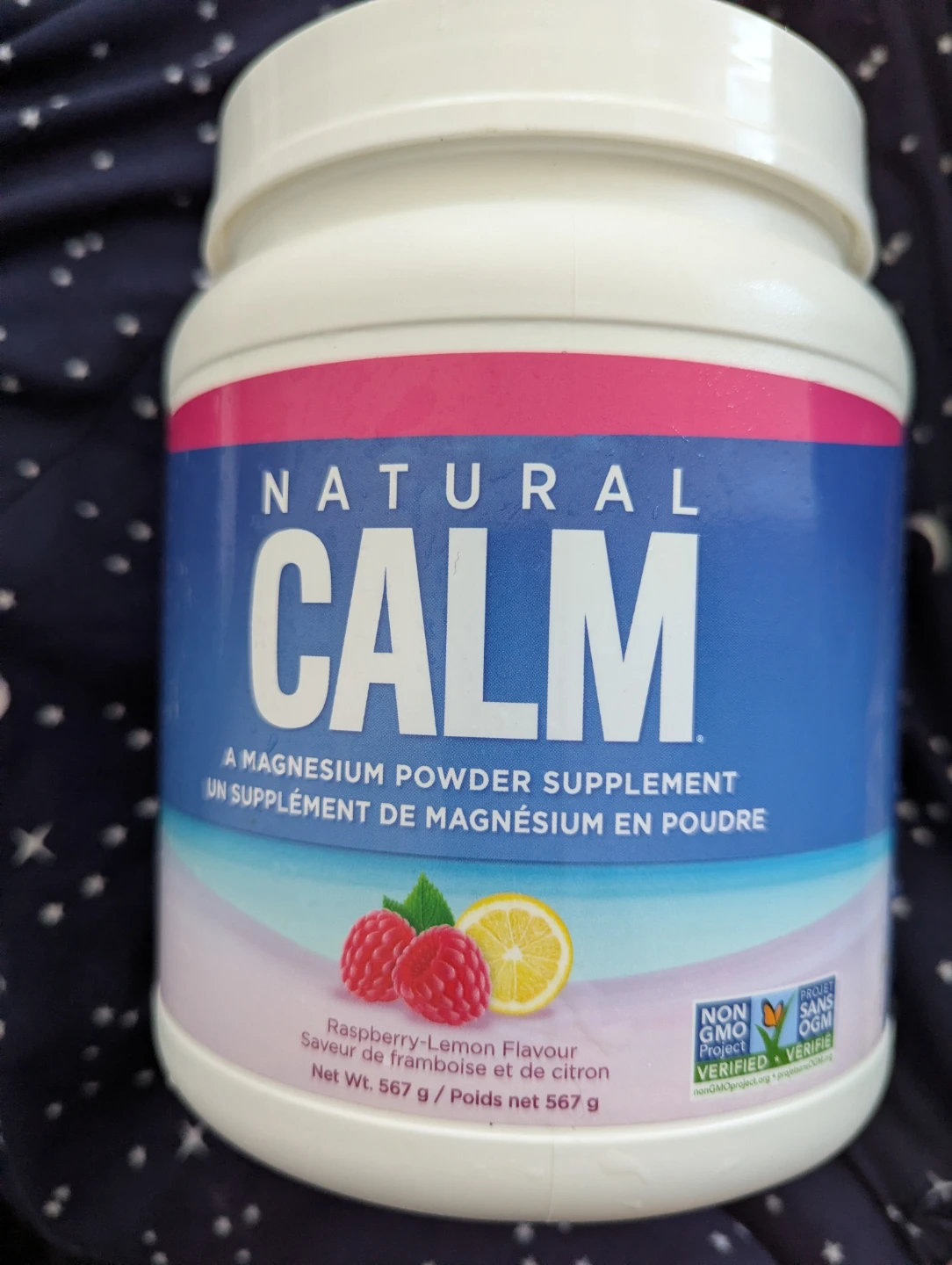 NIB Natural Calm Calcium Magnesium Raspberry Lemonade Powder! ⭐