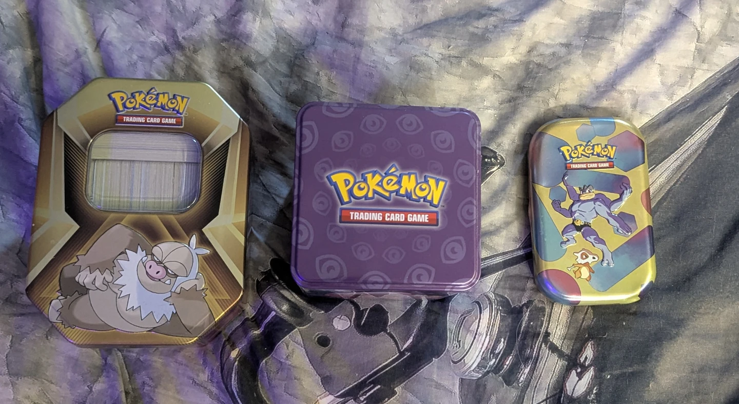Japanese and Korean Pokemon Cards with collectable Tins - photo 3