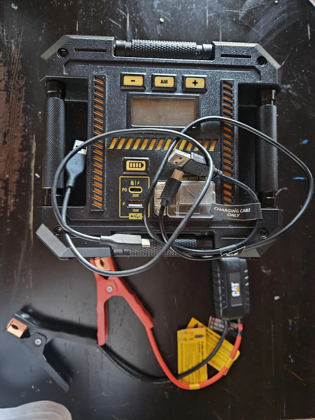 CAT Portable Jump Starter and Air Compressor