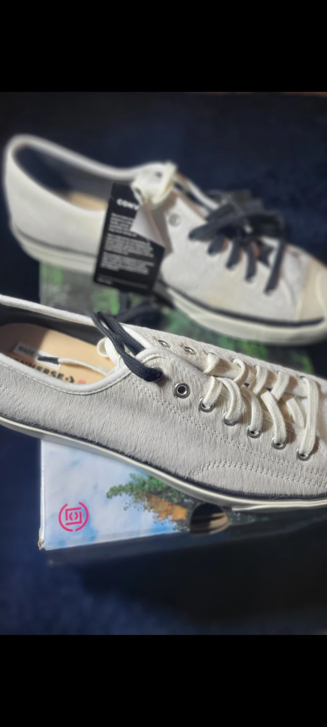 CONVERSE. JACK PURCELL PANDA PAW   NEW.   UNISEX.  11.5 - photo 2