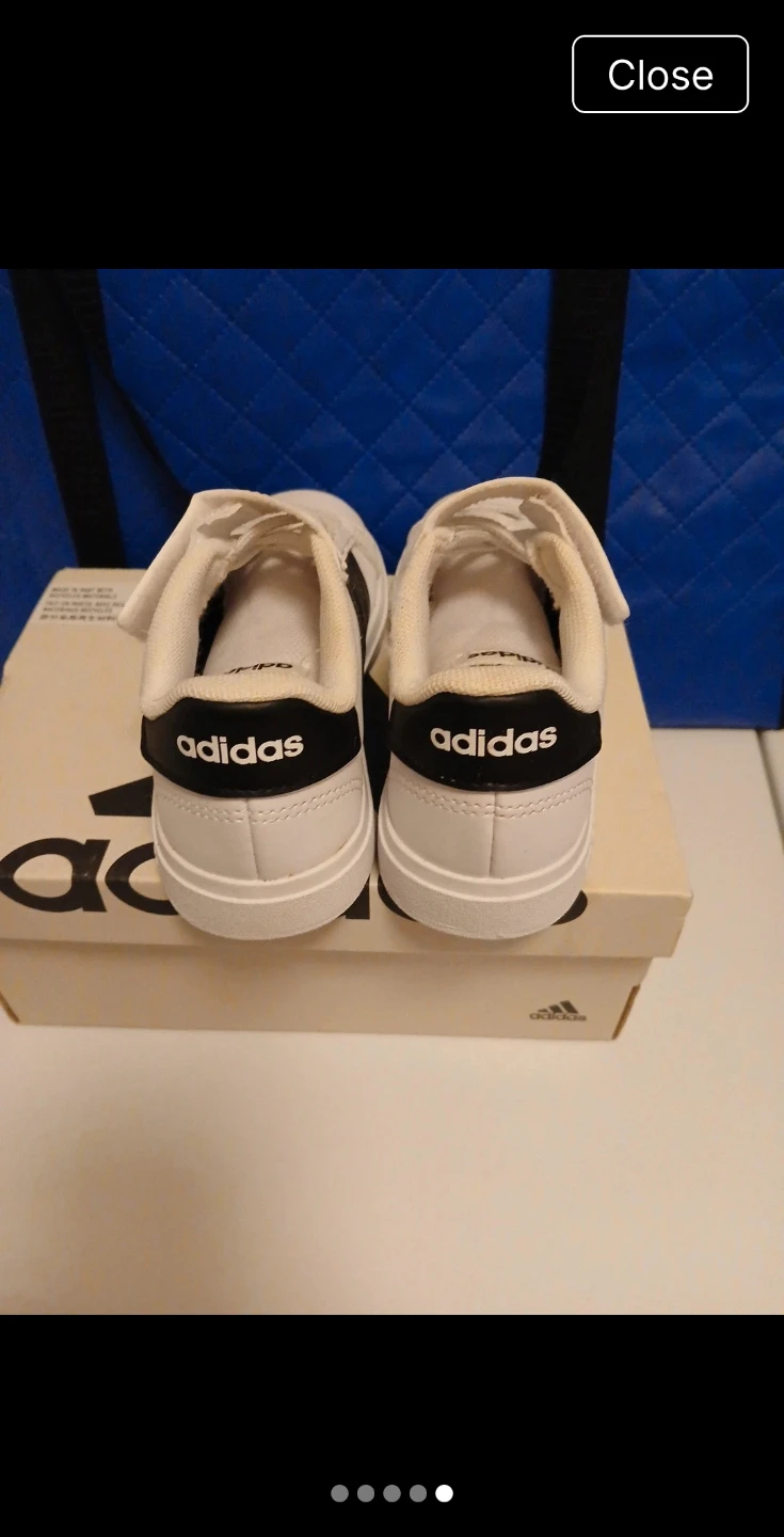Adidas Grand Court 2.0 EL K Shoes Size 12K - photo 2