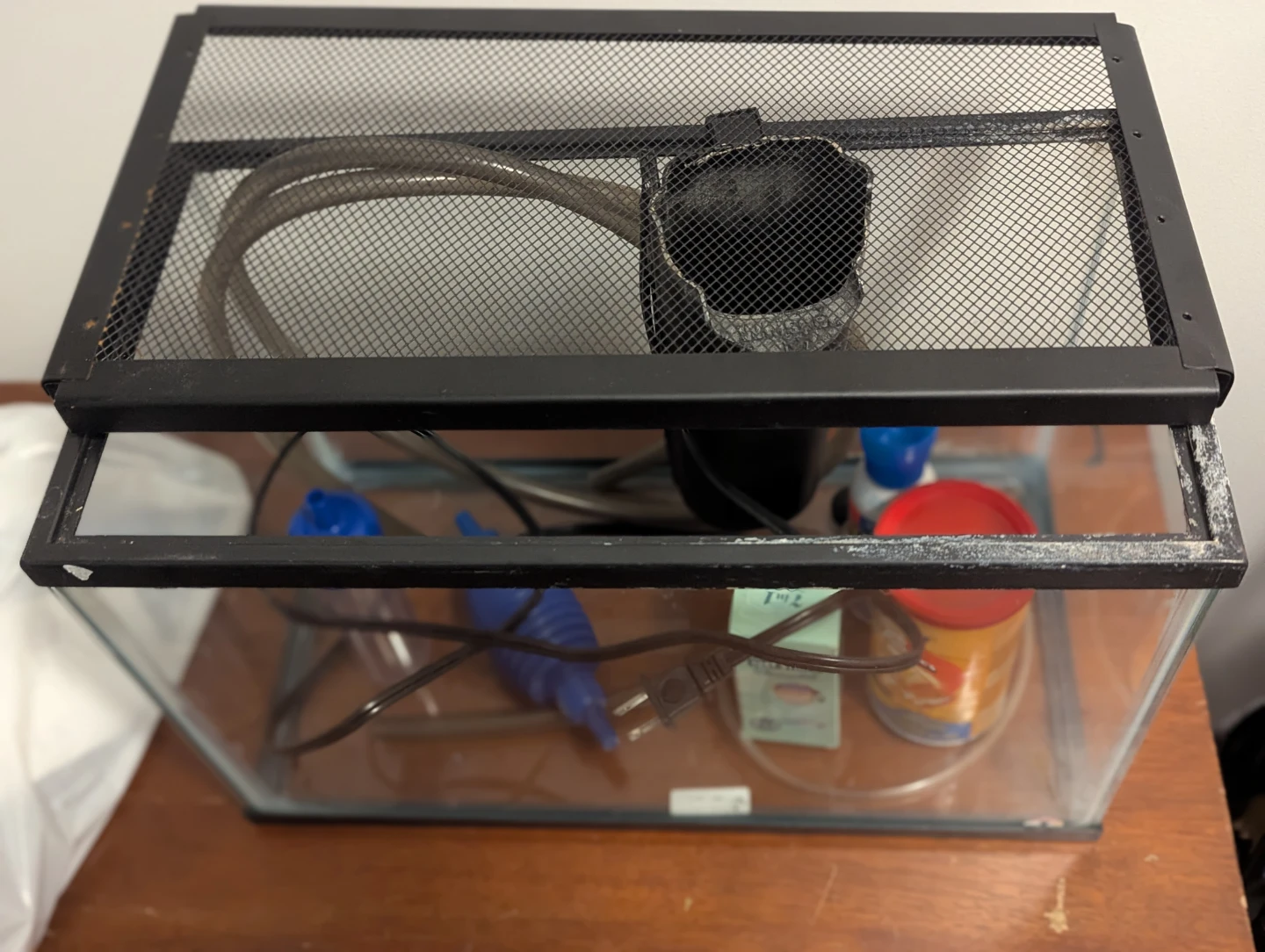 5 Gallon Small fish tank - photo 2
