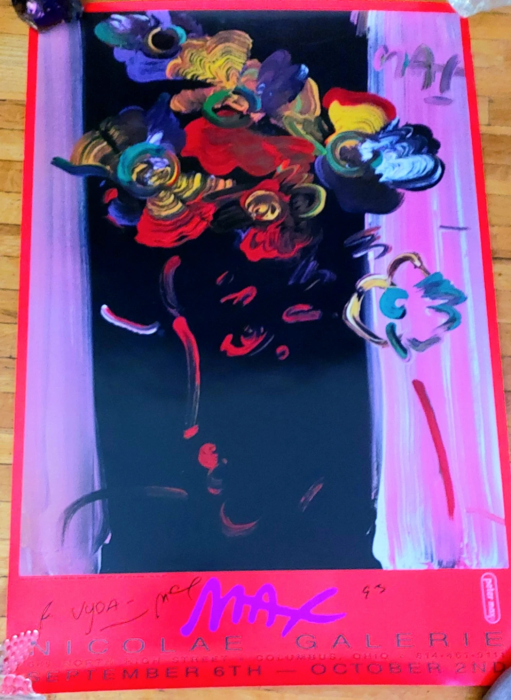 Roseville Profile poster by Peter Max
