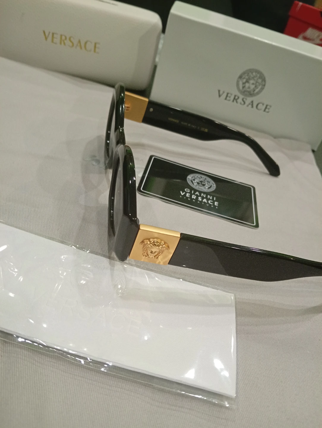 Versace Sunglasses with Case women's - photo 5