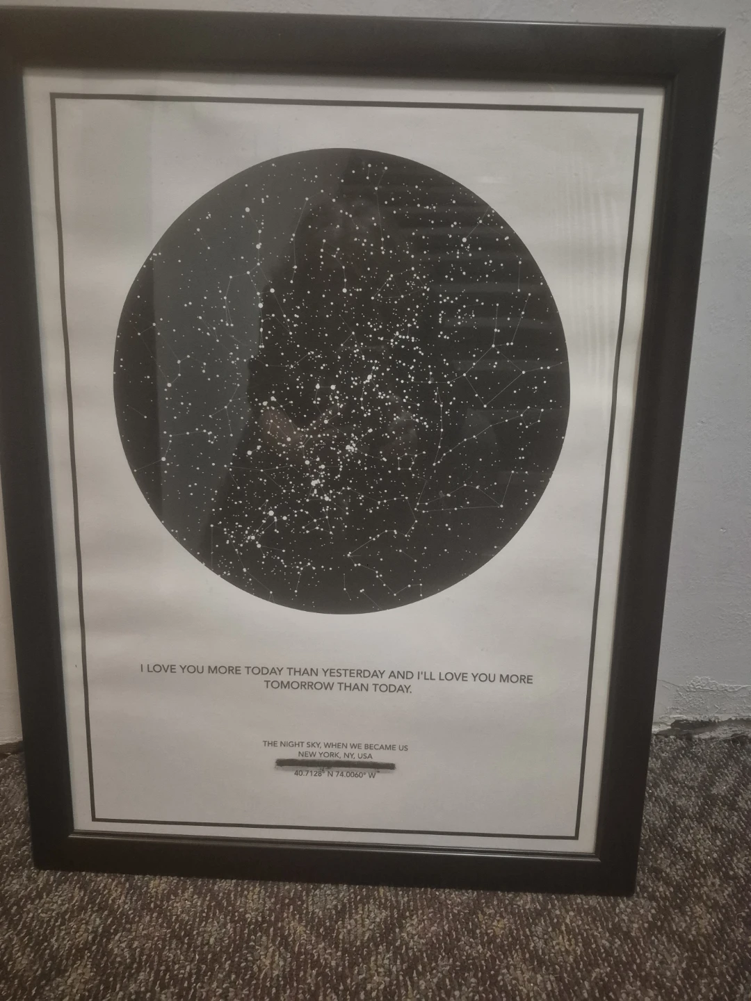 Custom Star Map Framed Print - photo 2