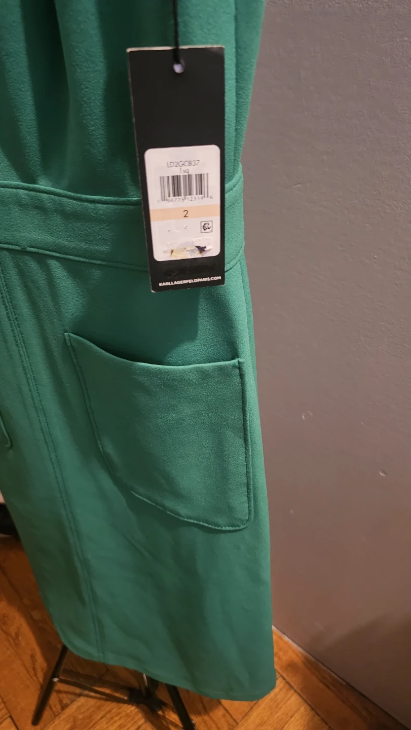 Karl Lagerfeld Paris Green Dress Size 2
