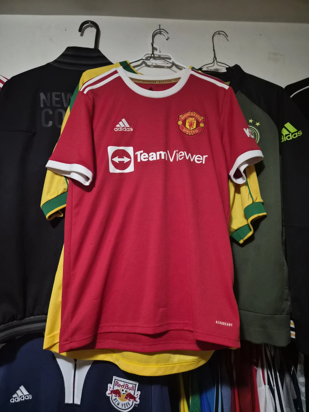 Manchester united Adidas England  soccer jersey - photo 2