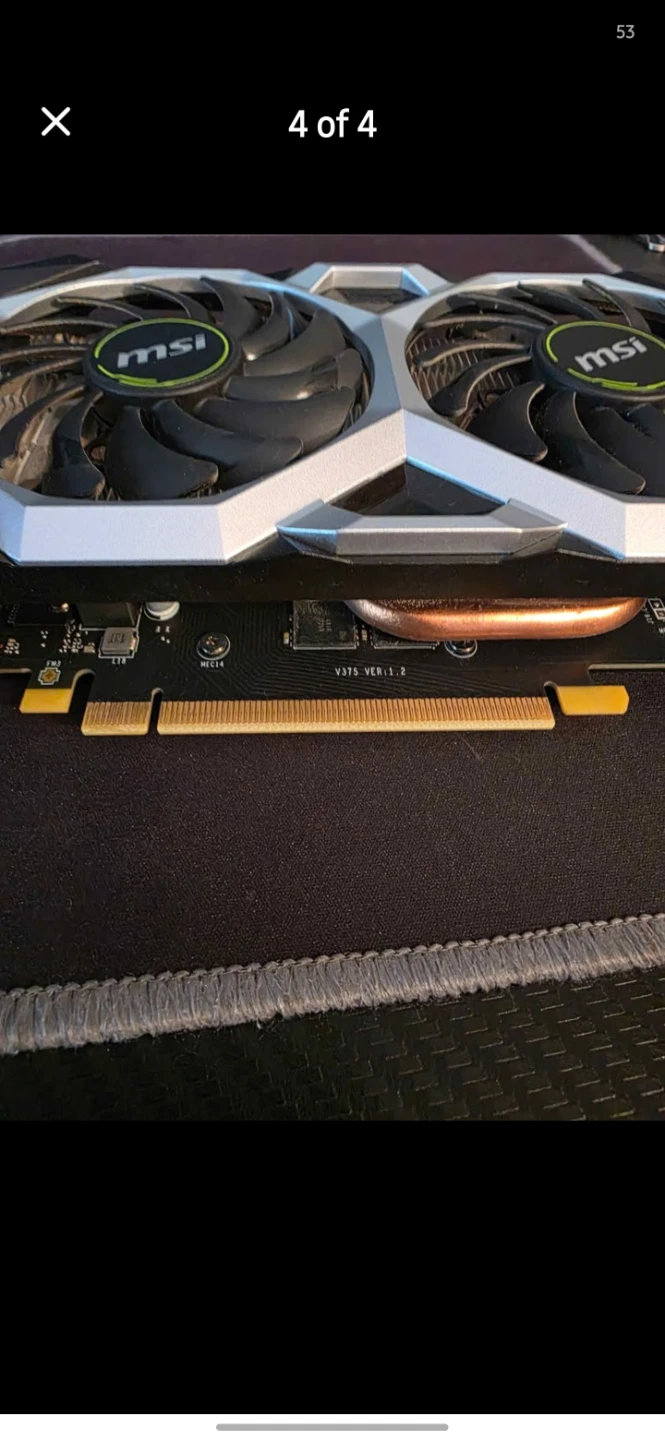 MSI GeForce GTW 1660 Super Ventus XS 6GB GDDR6 - photo 3