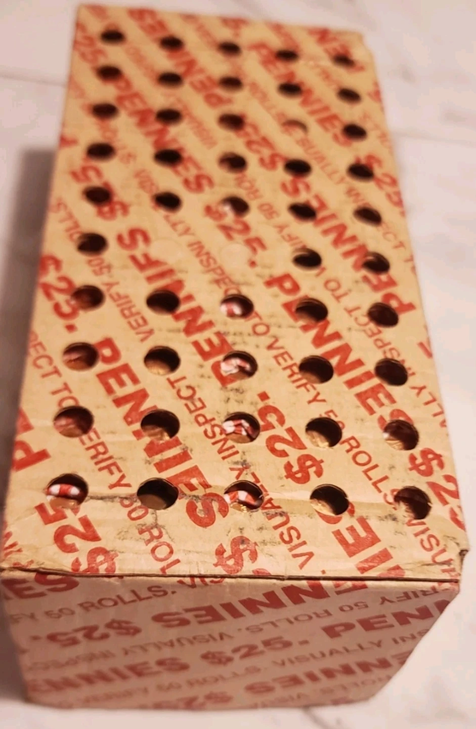 US PENNY ROLLS - UNOPENED BOX - photo 2