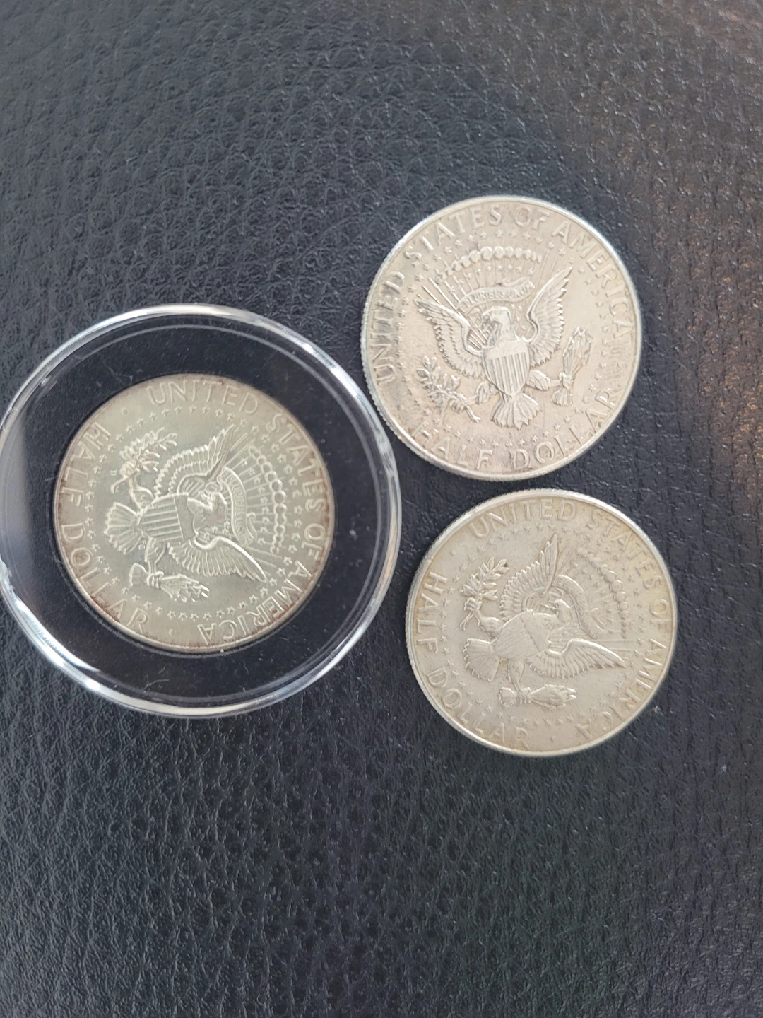 3 US Half Dollar Coins - photo 2