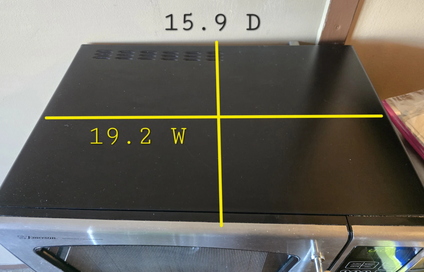Emerson Stainless Steel Microwave – Countertop - photo 2