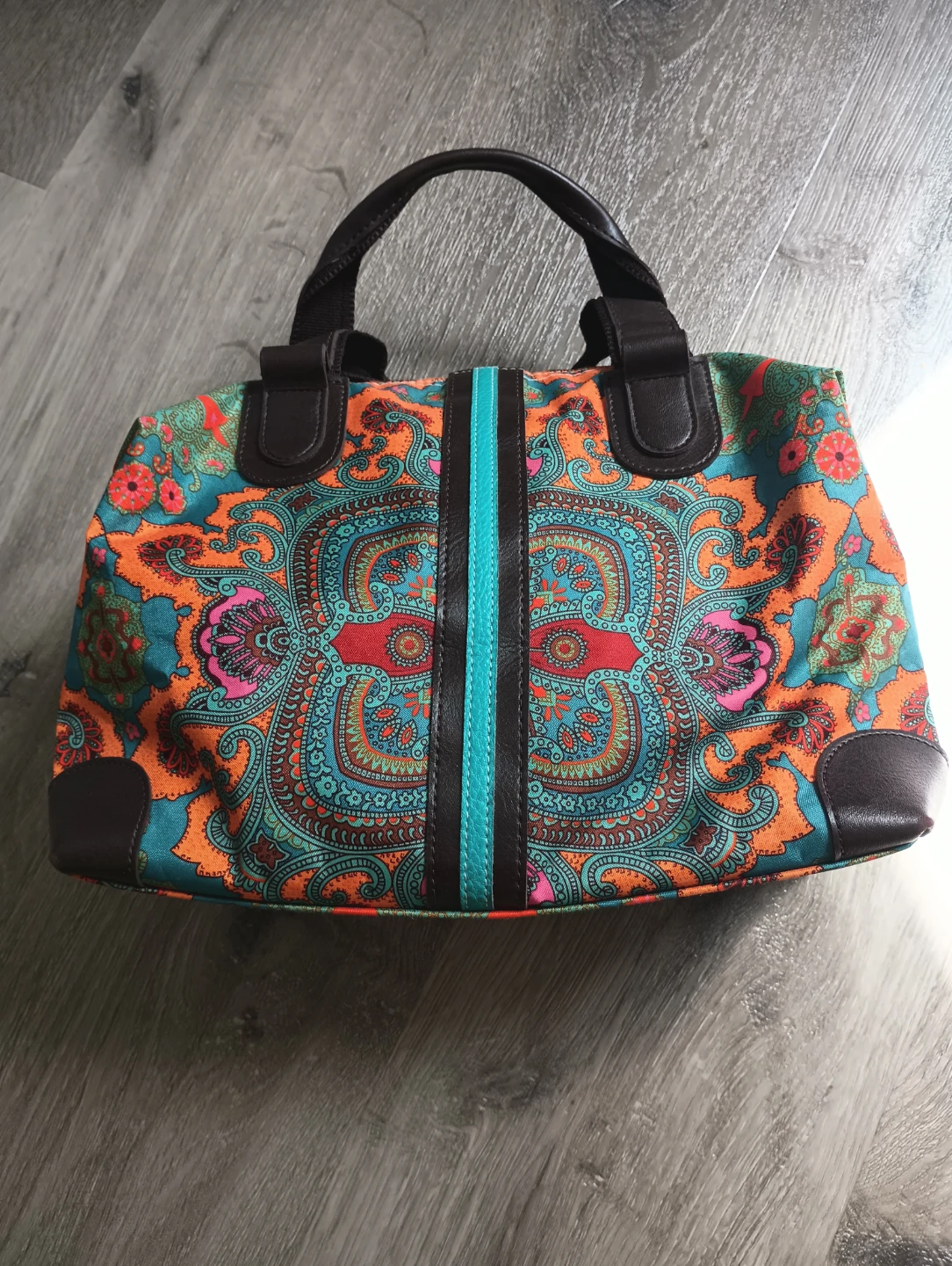 CAMBIO Colourful Paisley Satchel Bag - photo 4