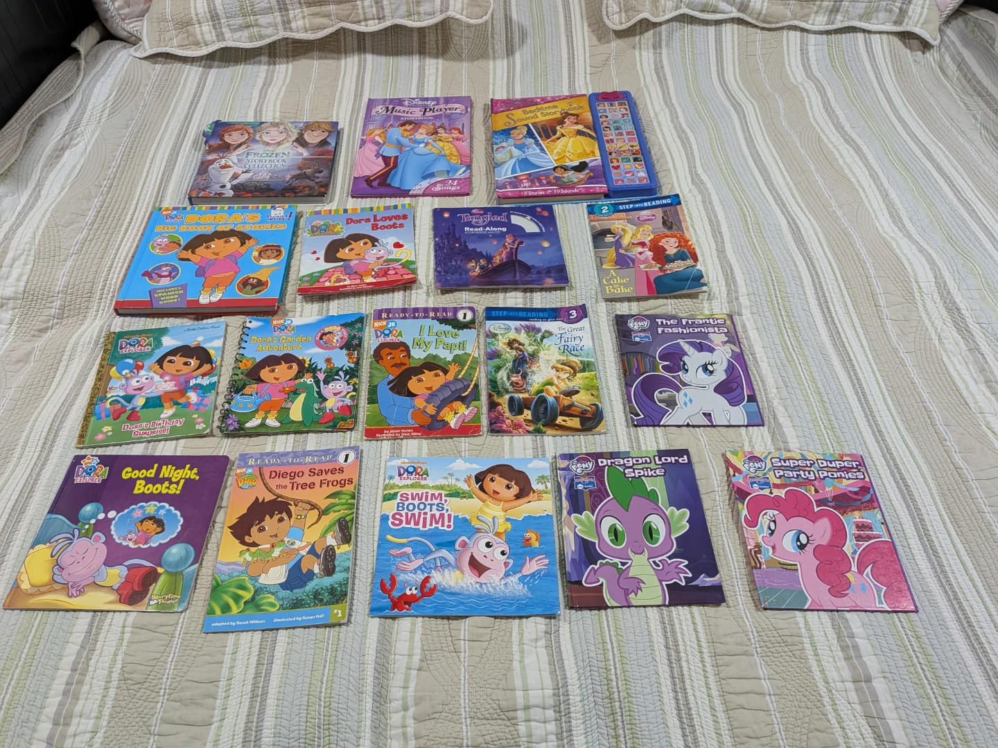 Dora the Explorer Book Lot & Other