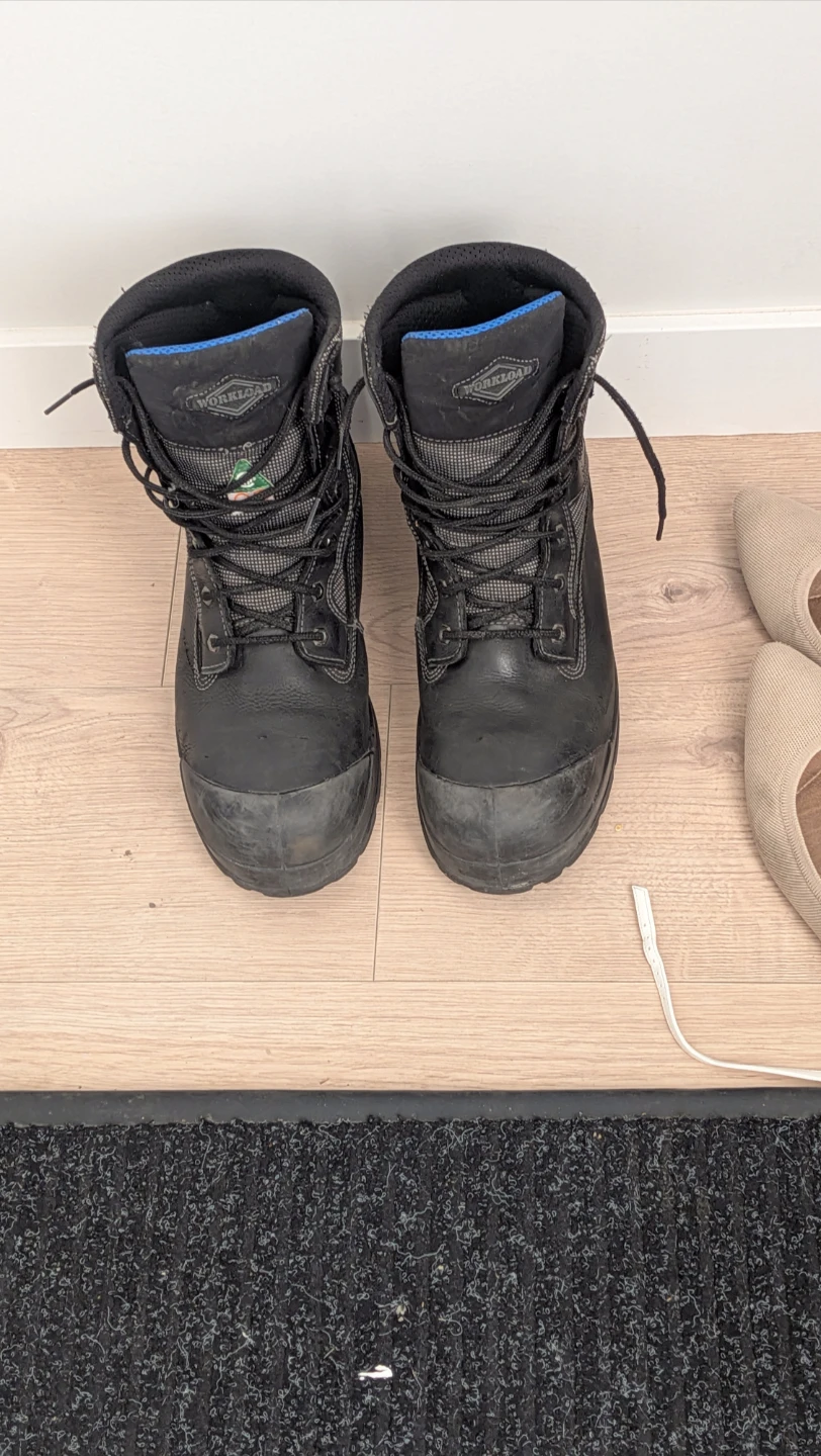 Workload Black Safety Boots