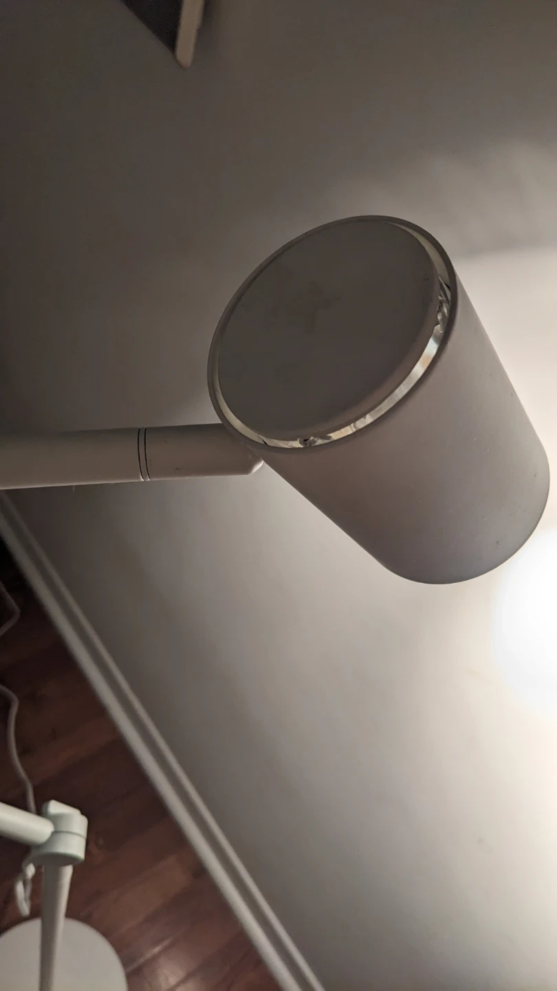 IKEA NYMANE LED floor lamp, white - photo 5