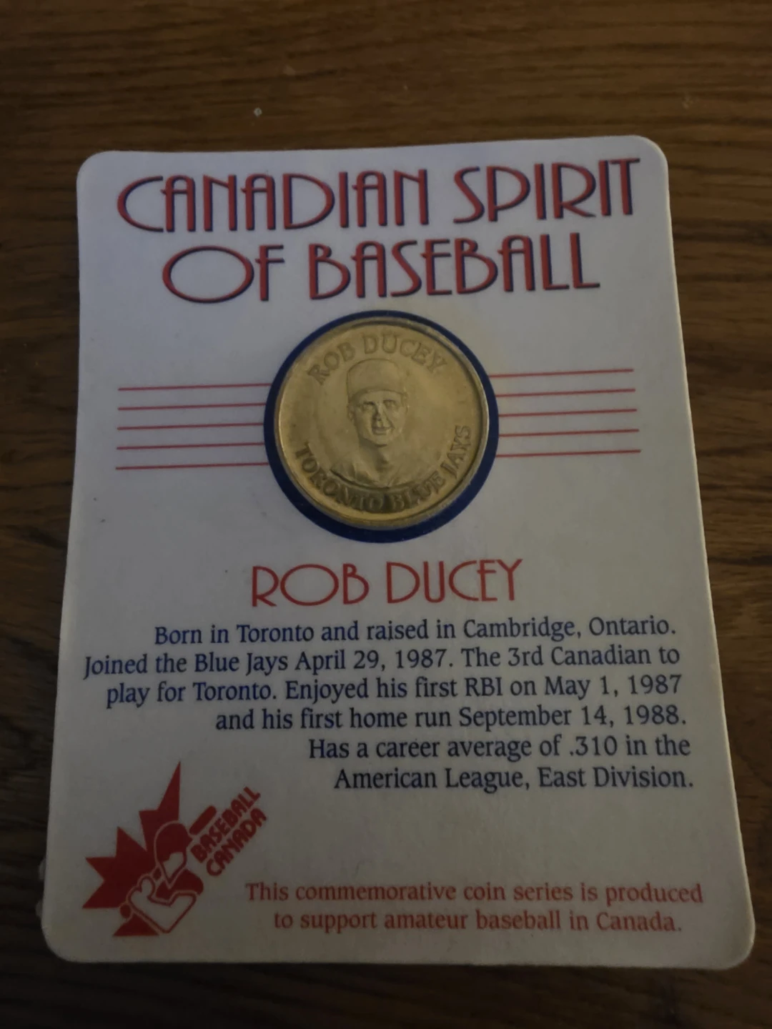 4 Canadian Spirit of Baseball Commemorative Coins - photo 4