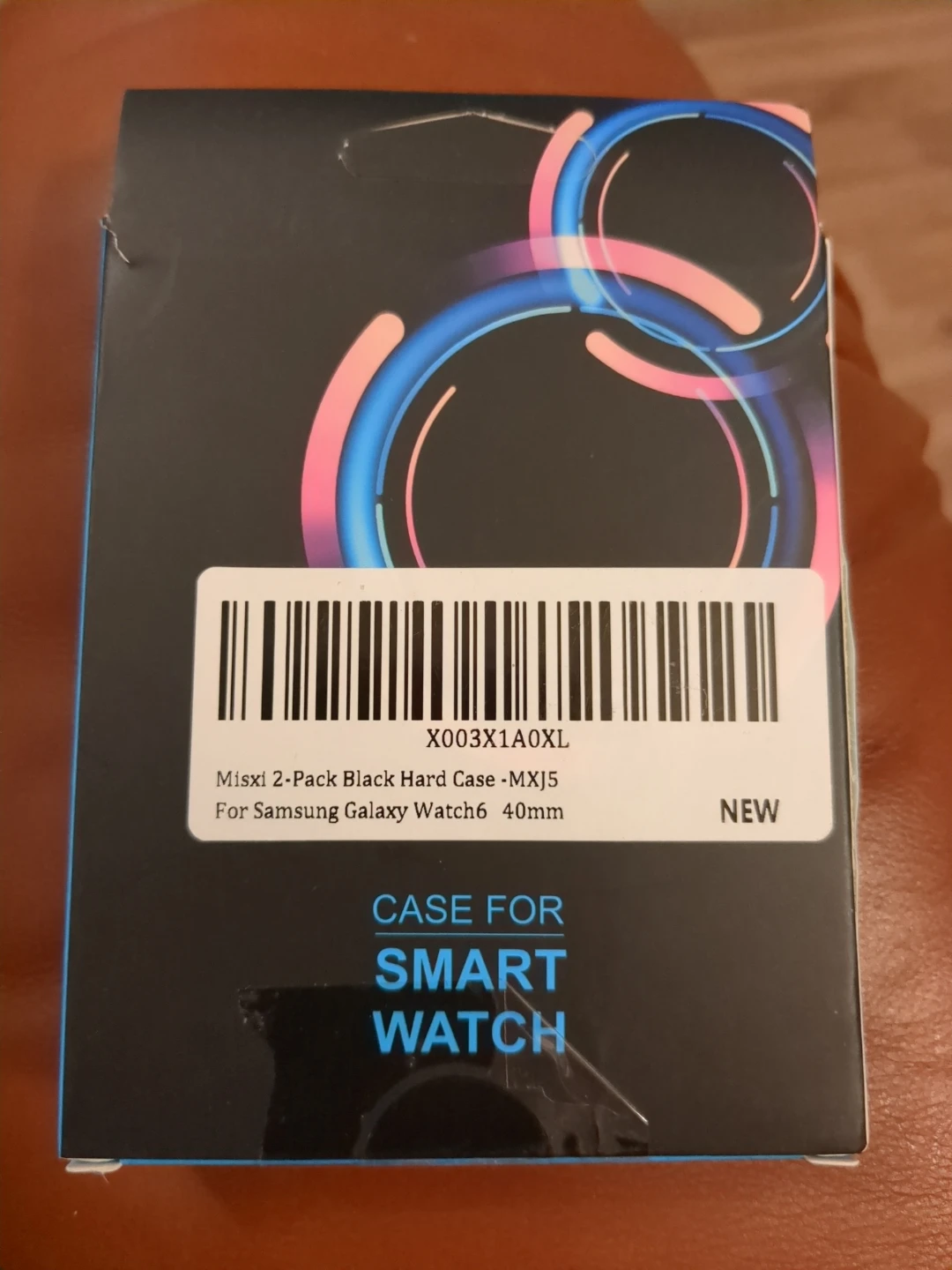 New Misxi 2 Pack Black Hard Case For Samsung Galaxy Watch 6 40mm - photo 2