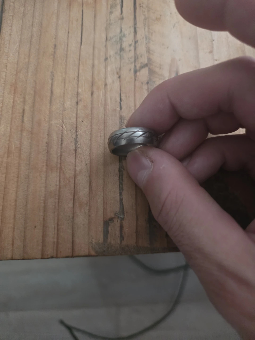 Titanium ring - photo 3