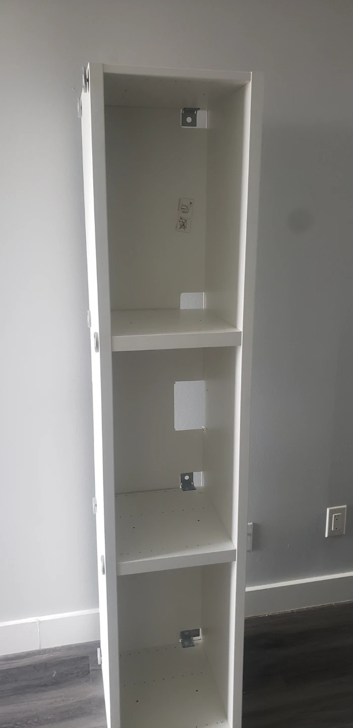 White IKEA TV Bench or Storage Unit - photo 4