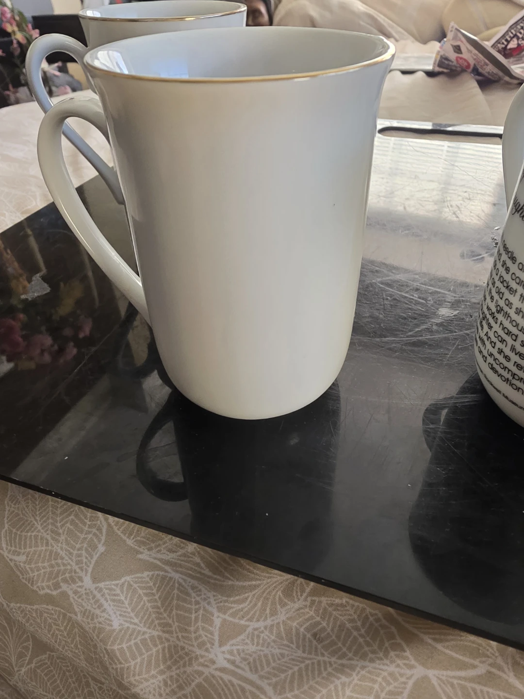 Set of 4 Norman Rockwell Porcelain Mugs - photo 3