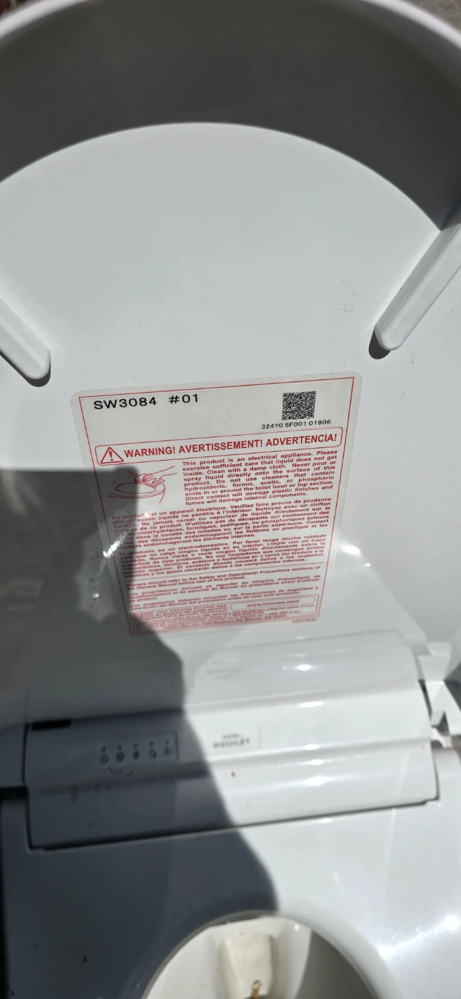 TOTO Washlet Bidet Toilet Seat SW3084 - photo 5