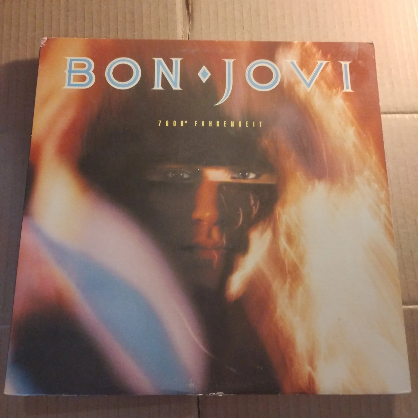 Bon Jovi 7800 Fahrenheit Vinyl Record