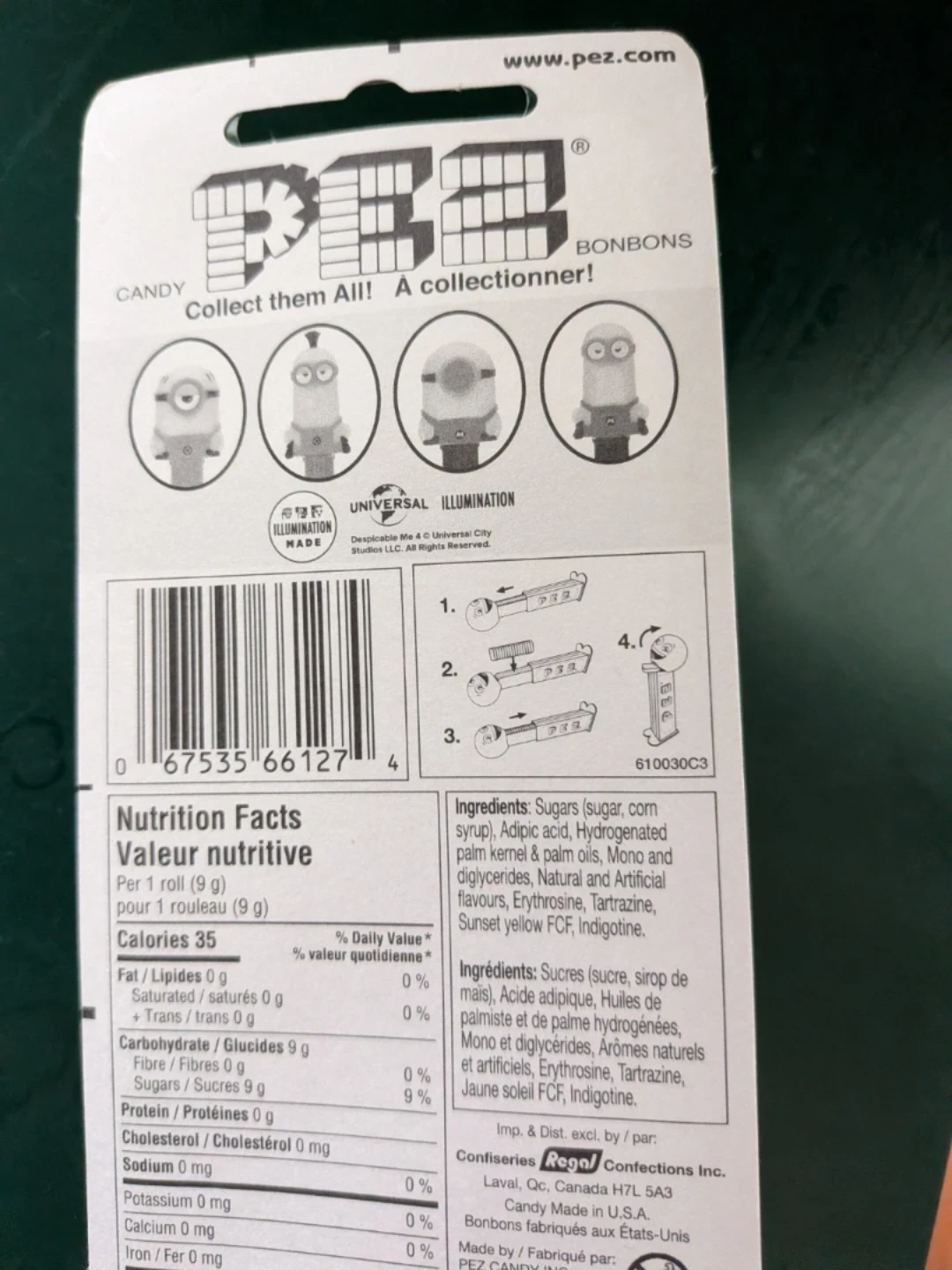 Despicable Me 4 Minion PEZ Dispenser - photo 5