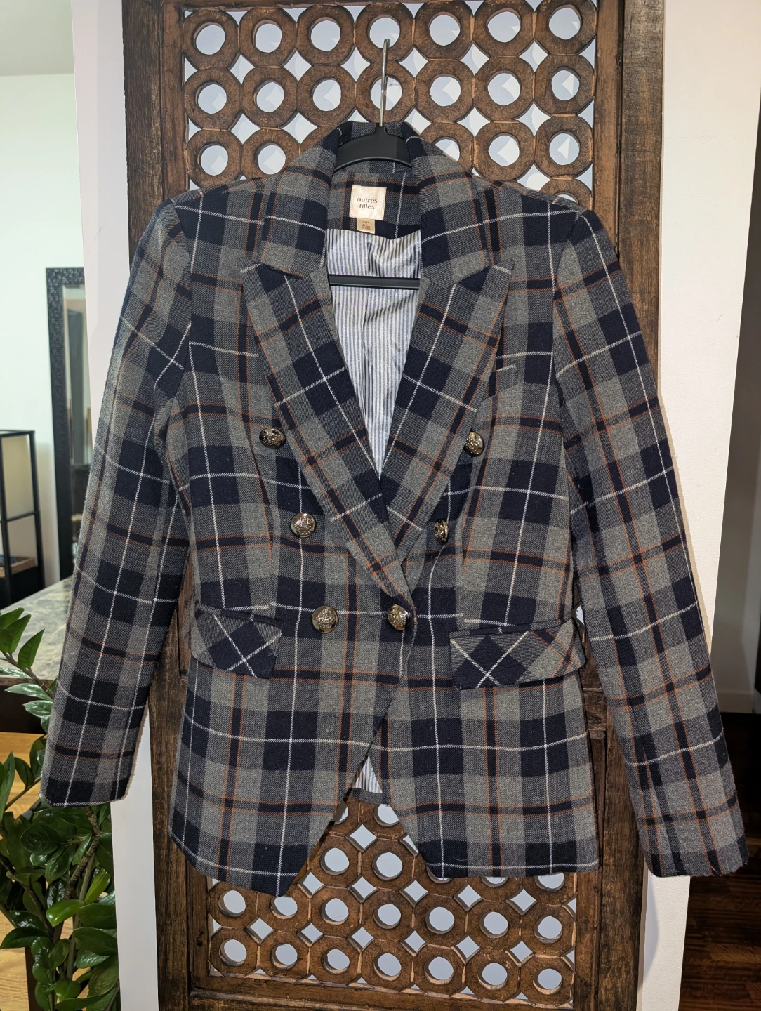 Autres Filles Plaid Blazer - photo 5