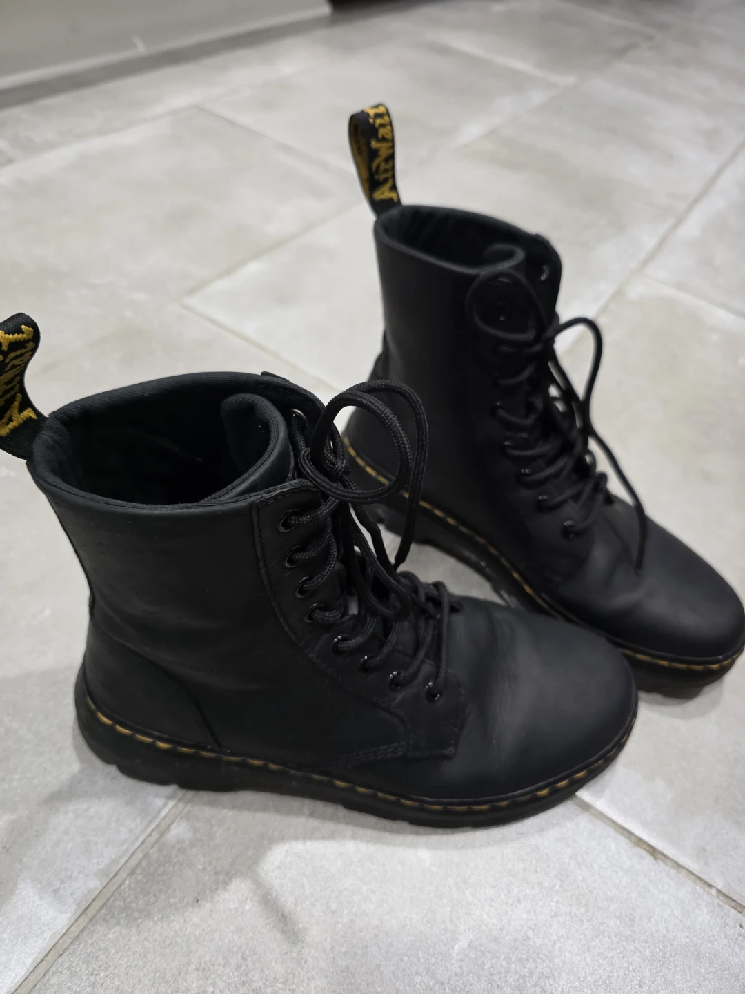 Dr. Martens Black Lace-Up Boots - photo 2