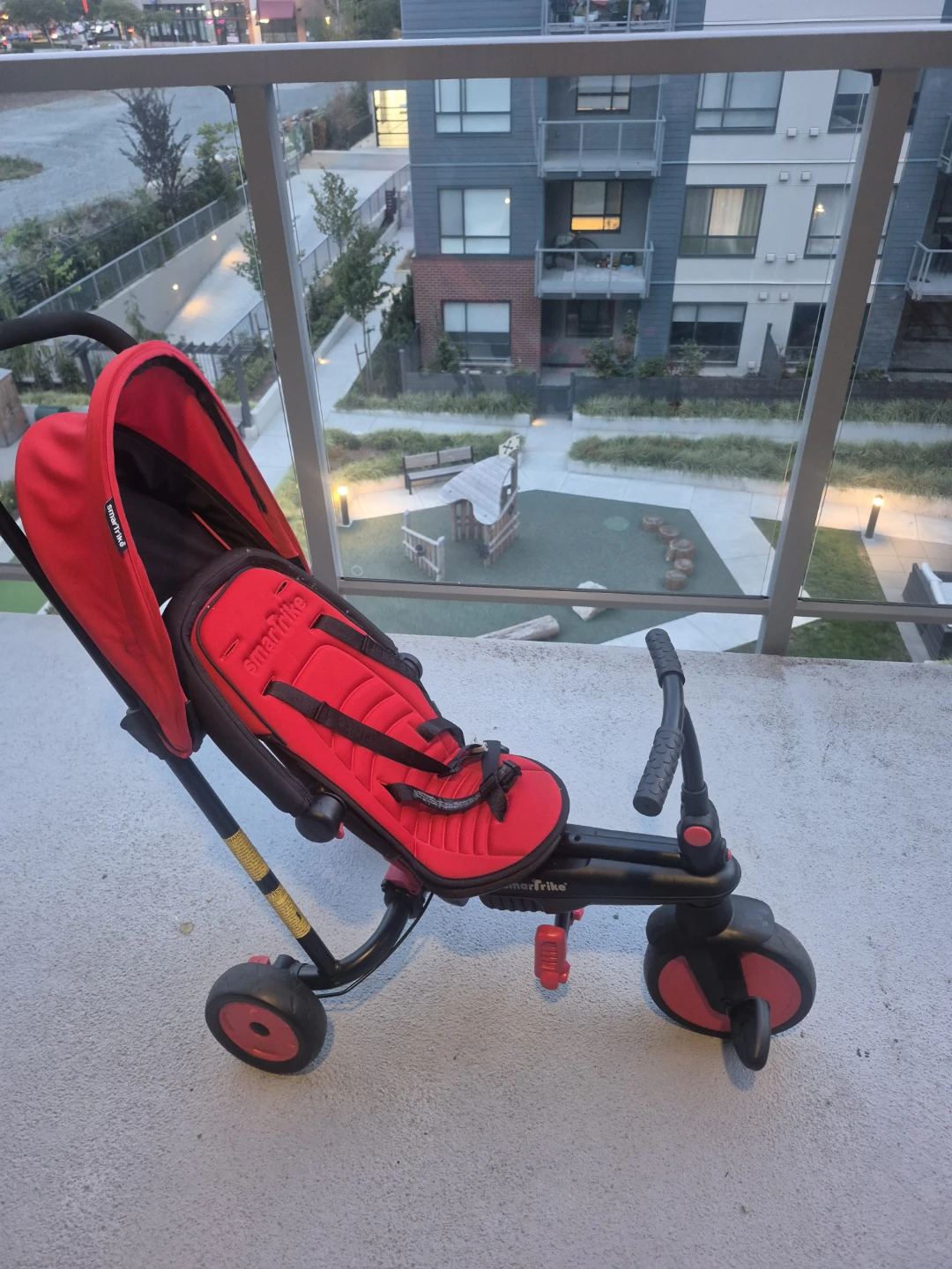 smarTrike Folding Tricycle Red - photo 5