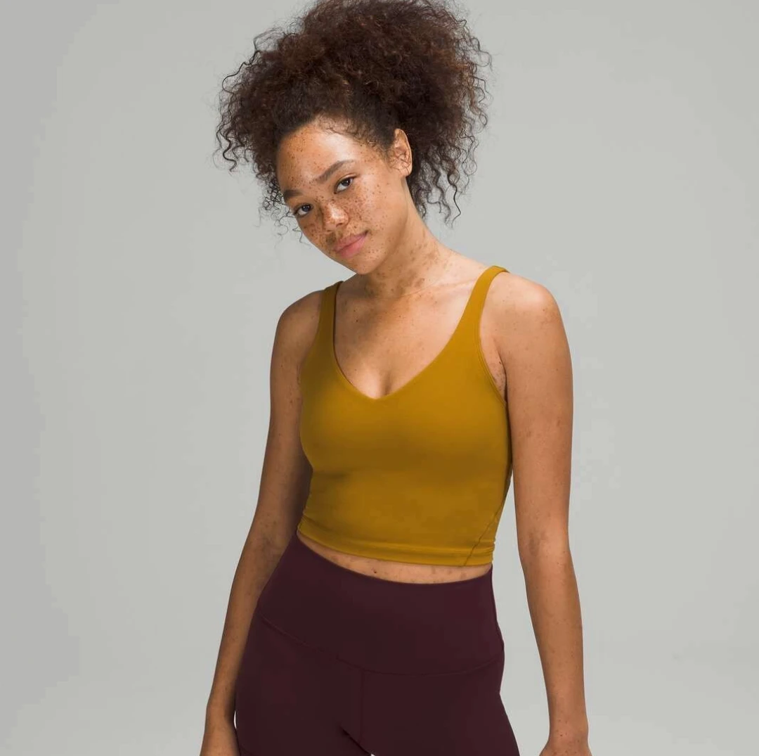 Lululemon Align Tank Top - Mustard Yellow