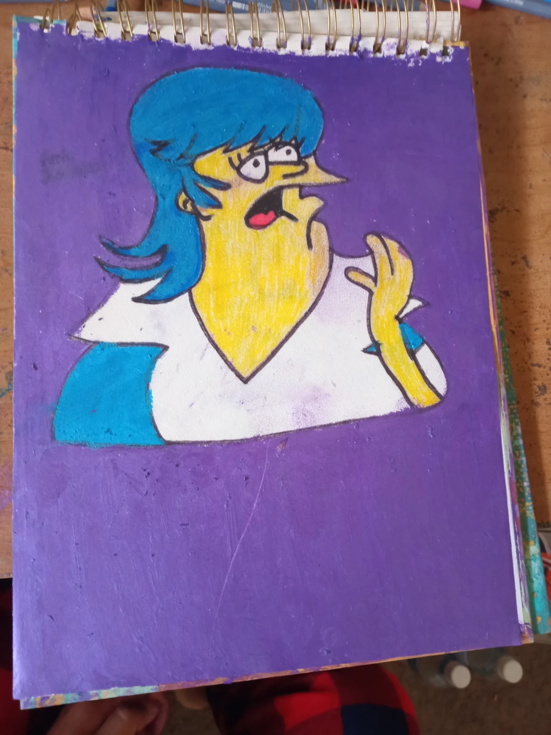 MARGE Simpson Drawing by Sherwin