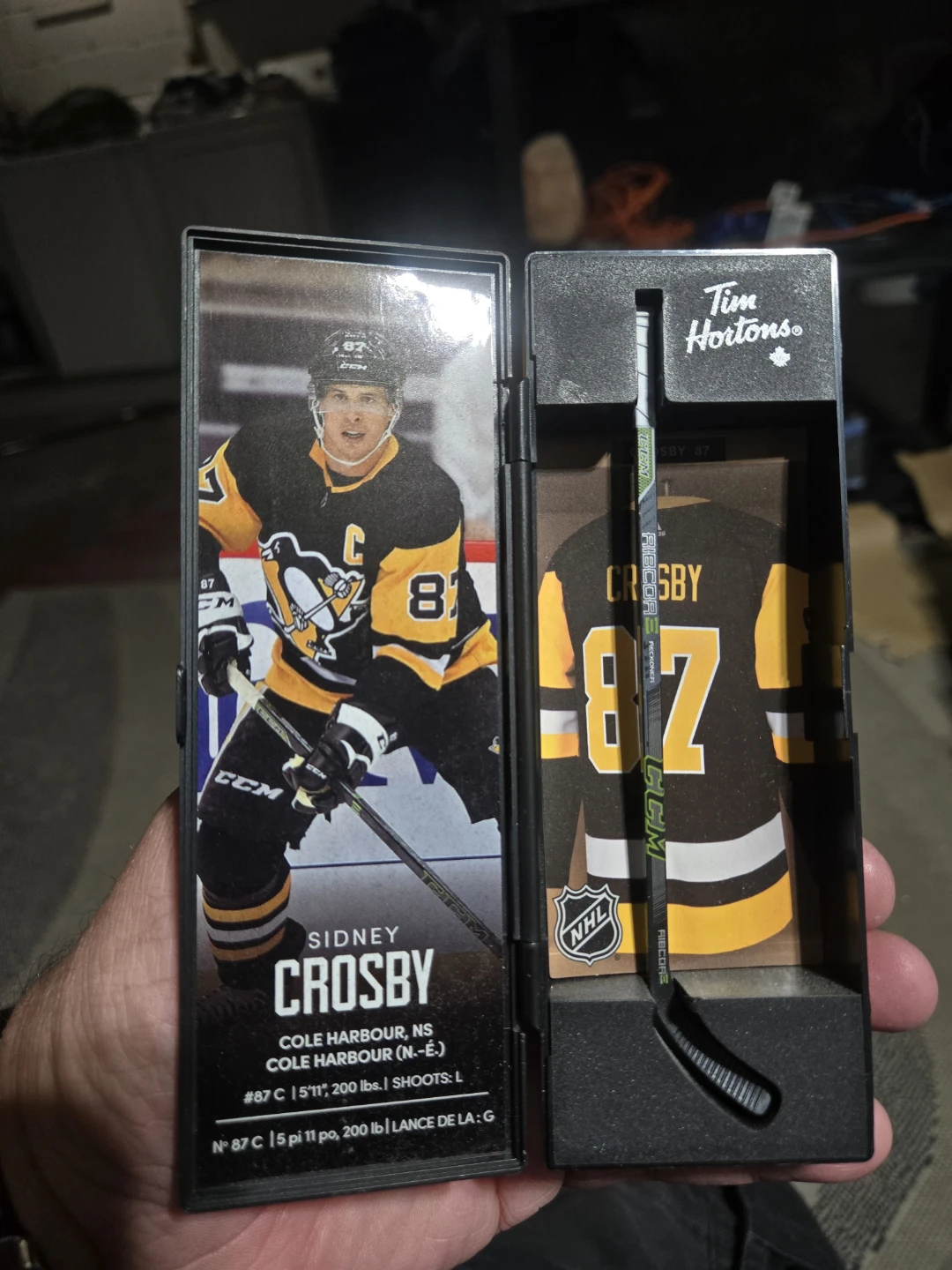Tim Hortons NHL Player Mini Stick Collectibles