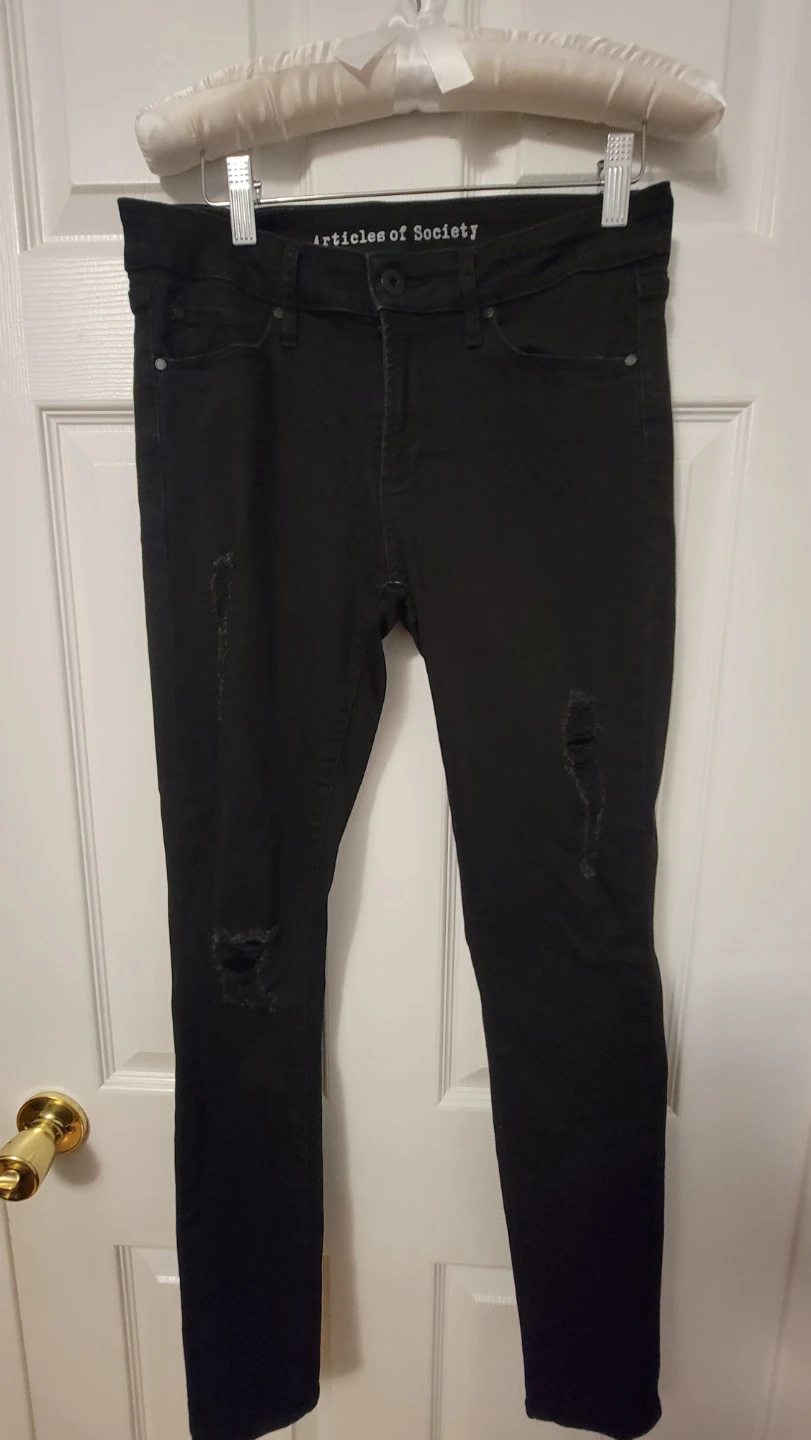 Articles of Society Black Jeans Size 28