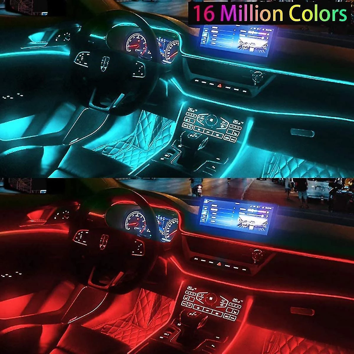 Car Interior LED Strip Lights