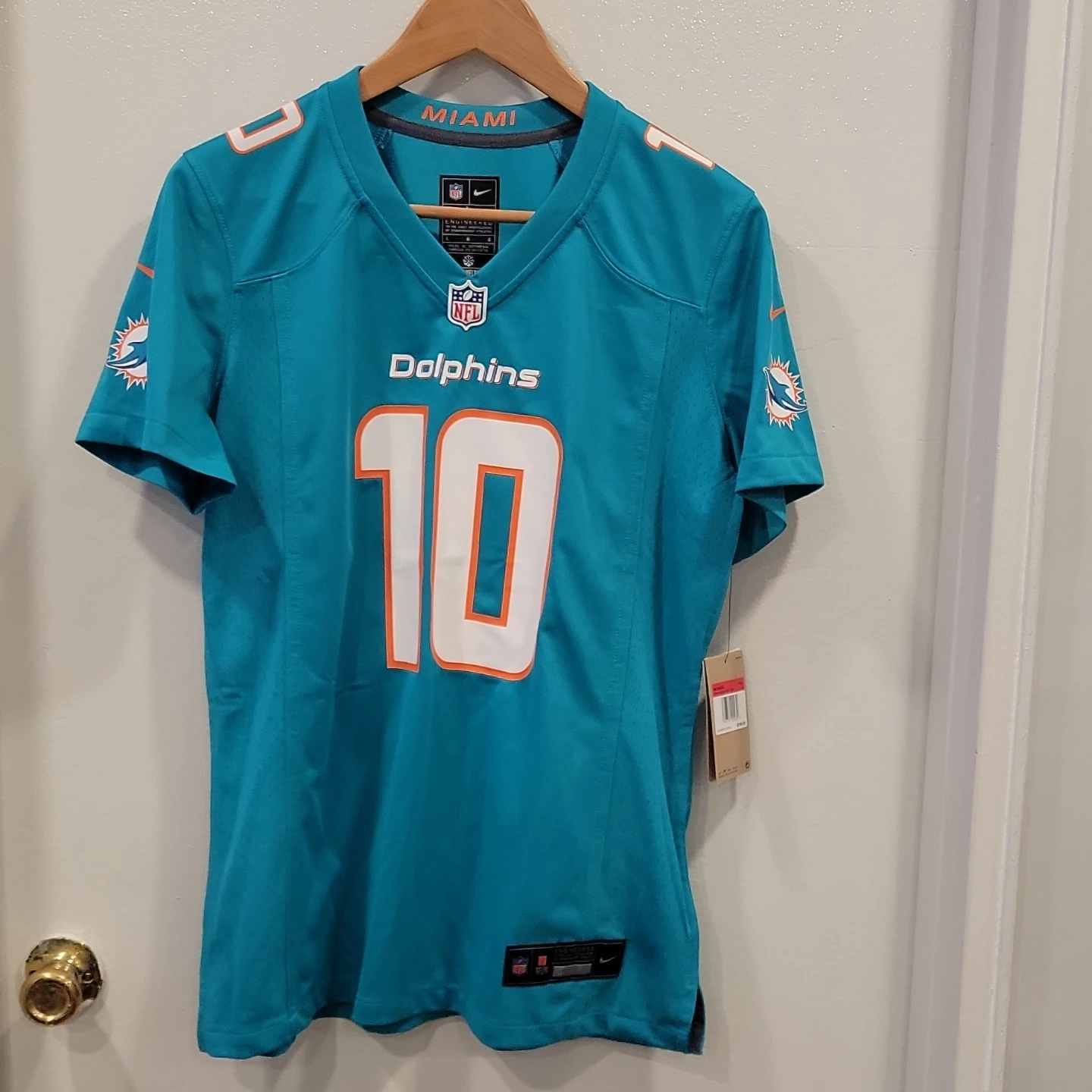 Nike Miami Dolphins Women's Jersey Size Large