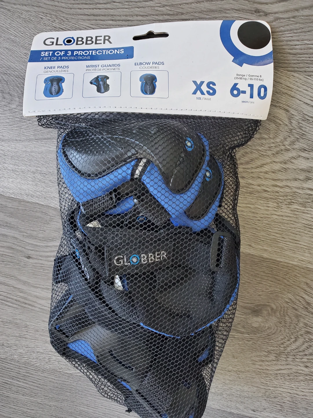 Globber Protective Gear Set Size XS