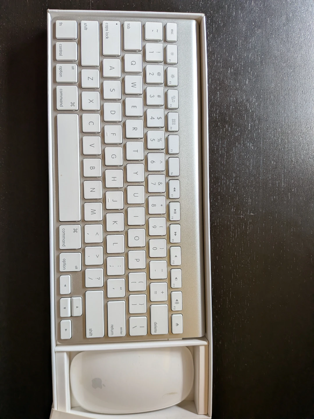 Apple wireless keyboard and mouse