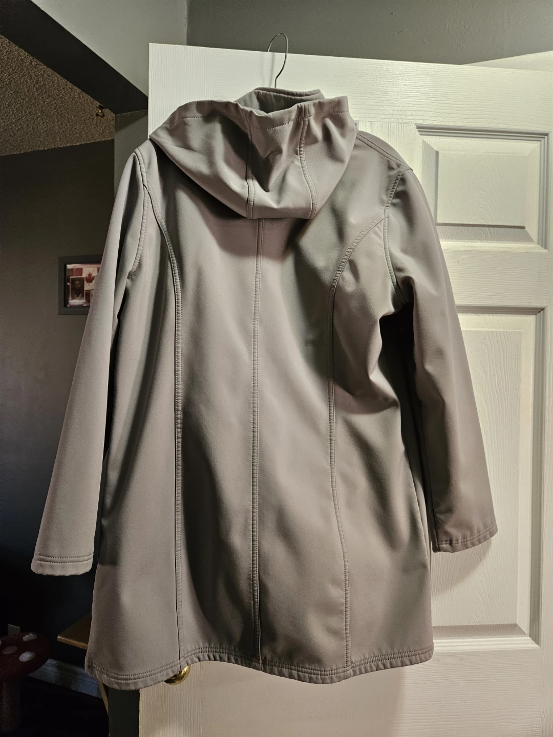 Grey Hooded Softshell Jacket - photo 5
