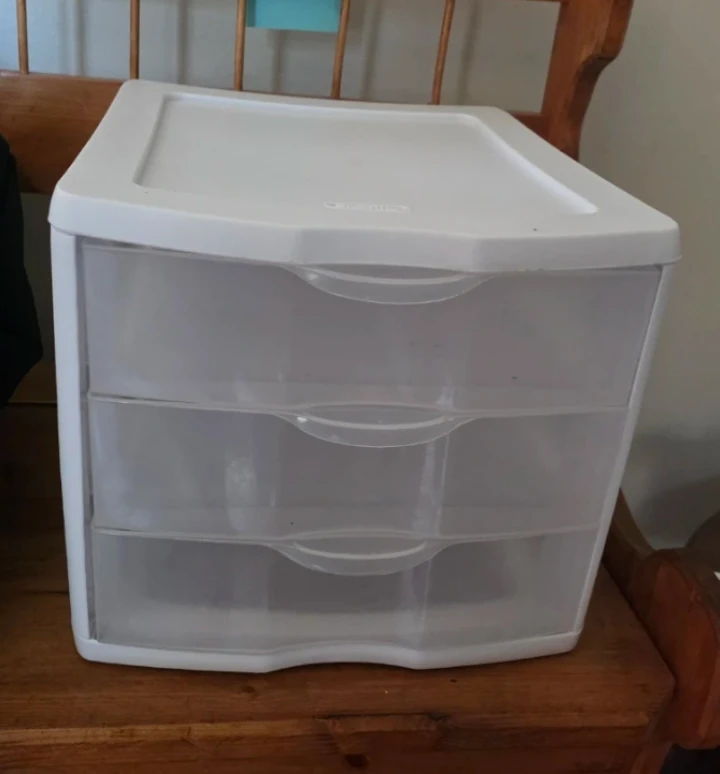 Sterilite 3-Drawer Plastic Organizer