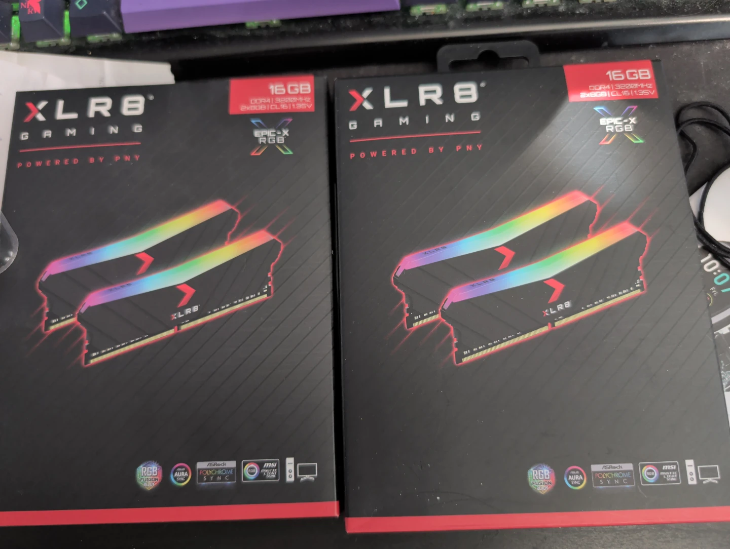 PNY XLR8 Gaming 2x8gb DDR4 3200MHZ CL16 - photo 3