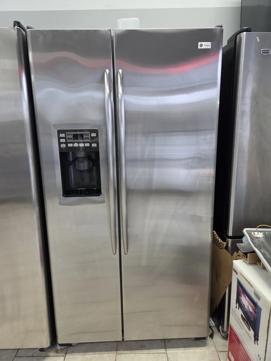 36" GE Profile Side-by-Side Refrigerator