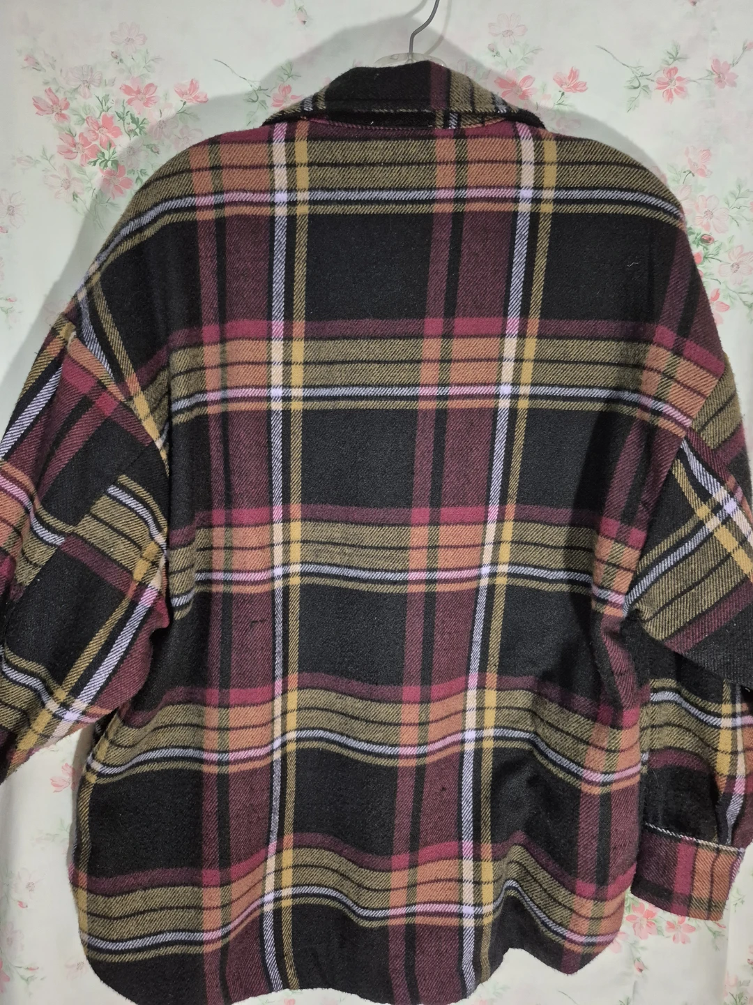 Dex Plaid Button-Up Shirt, Size Small - photo 3