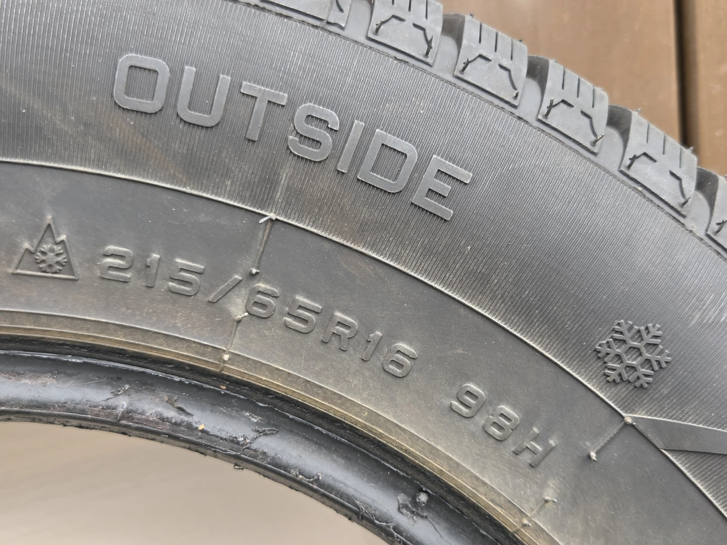 Set of 4 Mirage MR-W562 Winter Tires 215/65R16 - photo 3